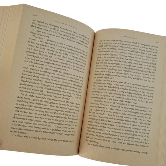 John Lennon The‎ Life by Philip Norman Hardcover Book - Picture 10 of 14